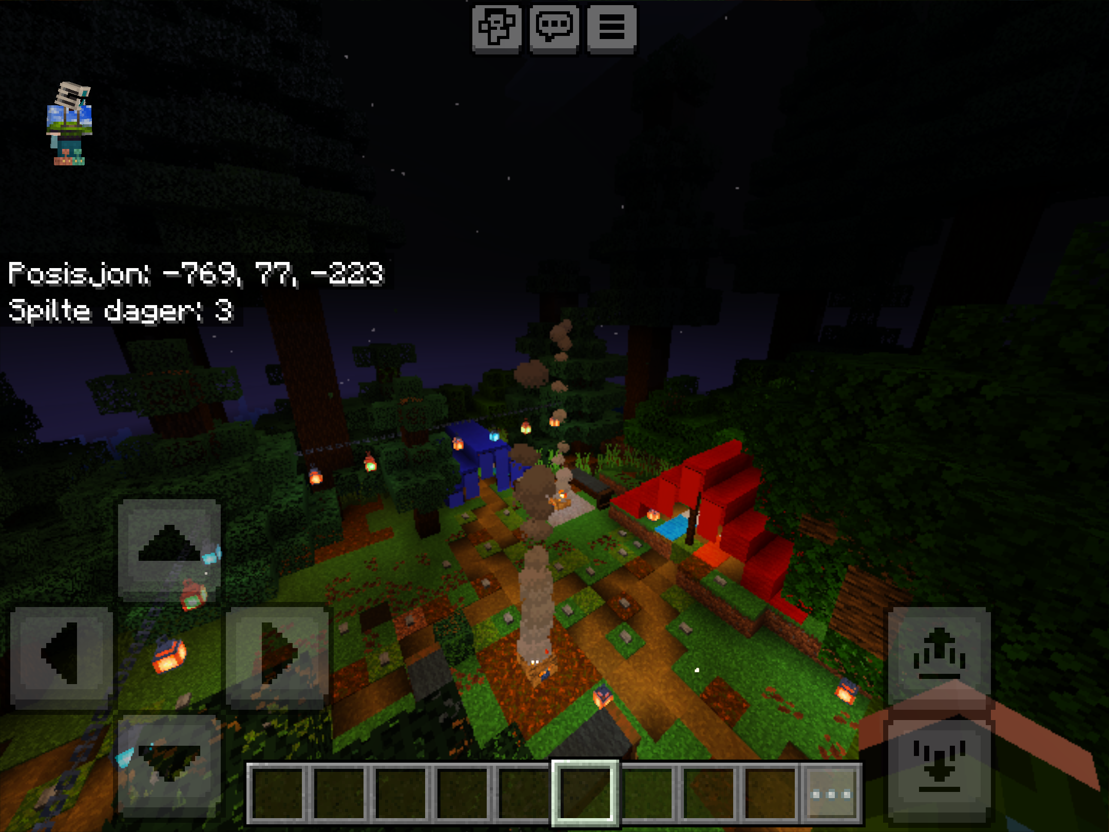 Minecraft leir 
Ovenfra 2